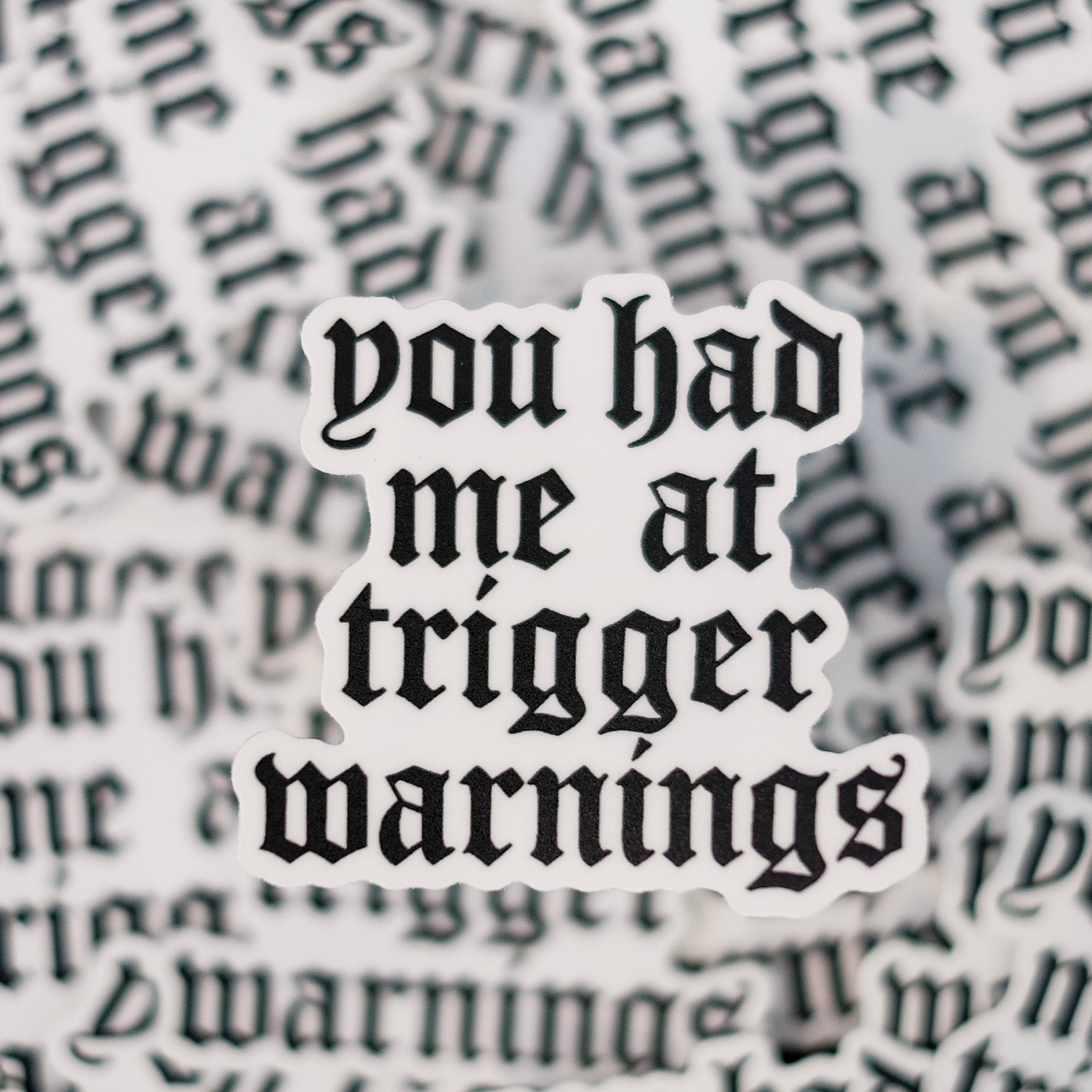 You Had Me at Trigger Warnings