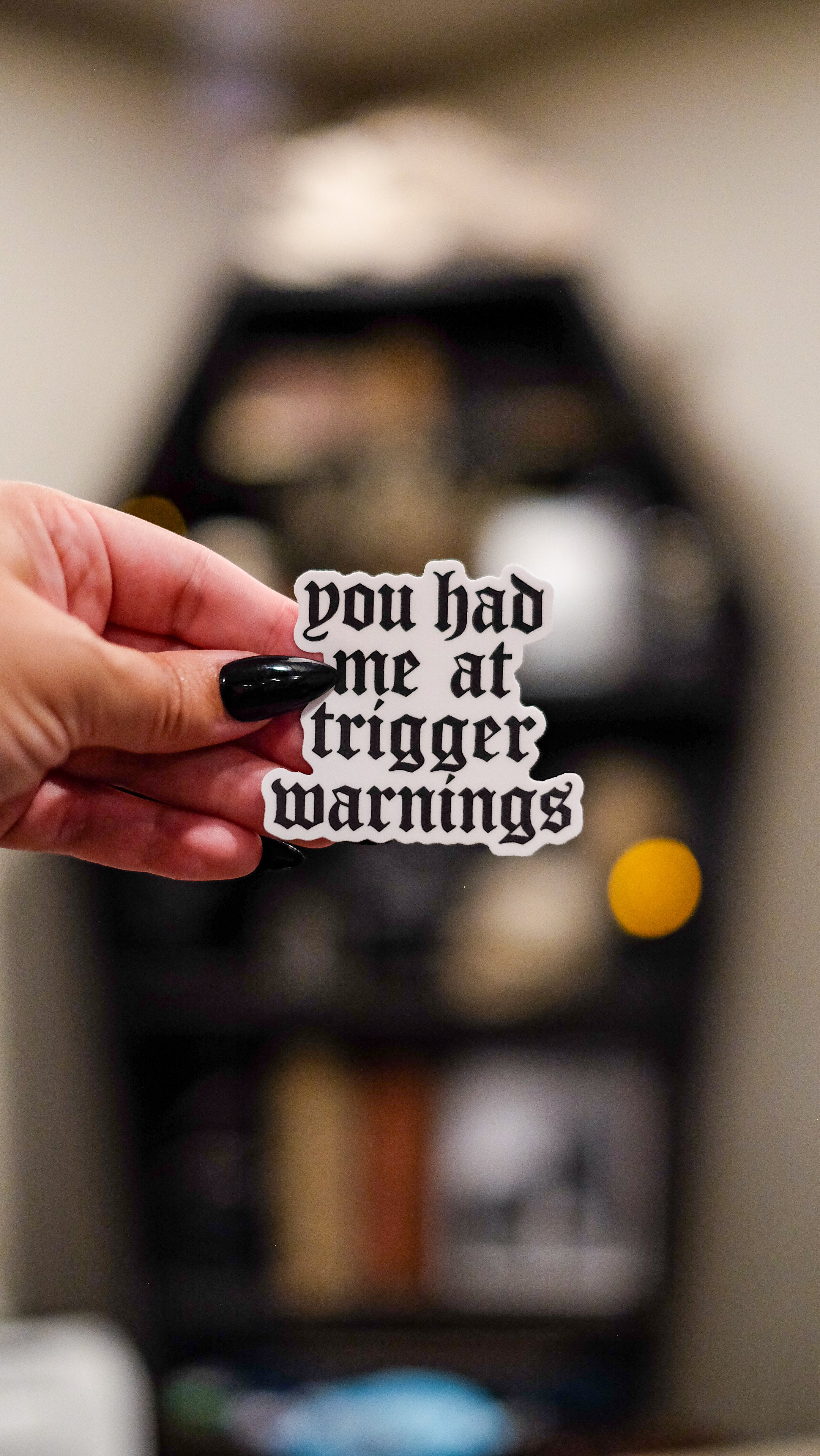 You Had Me at Trigger Warnings